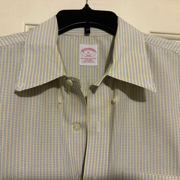 Brooks Brothers The Original Polo Shirt 346 Short Sleeve Button XL- Lot Of 2 - Picture 4 of 10